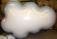 cloud balloons for events, trade shows and marketing